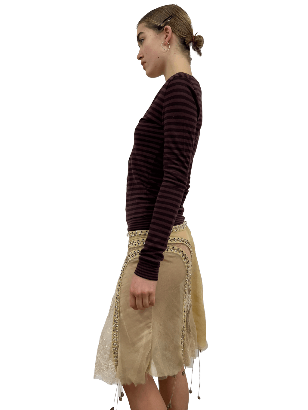 cardigonna burgundy and camel