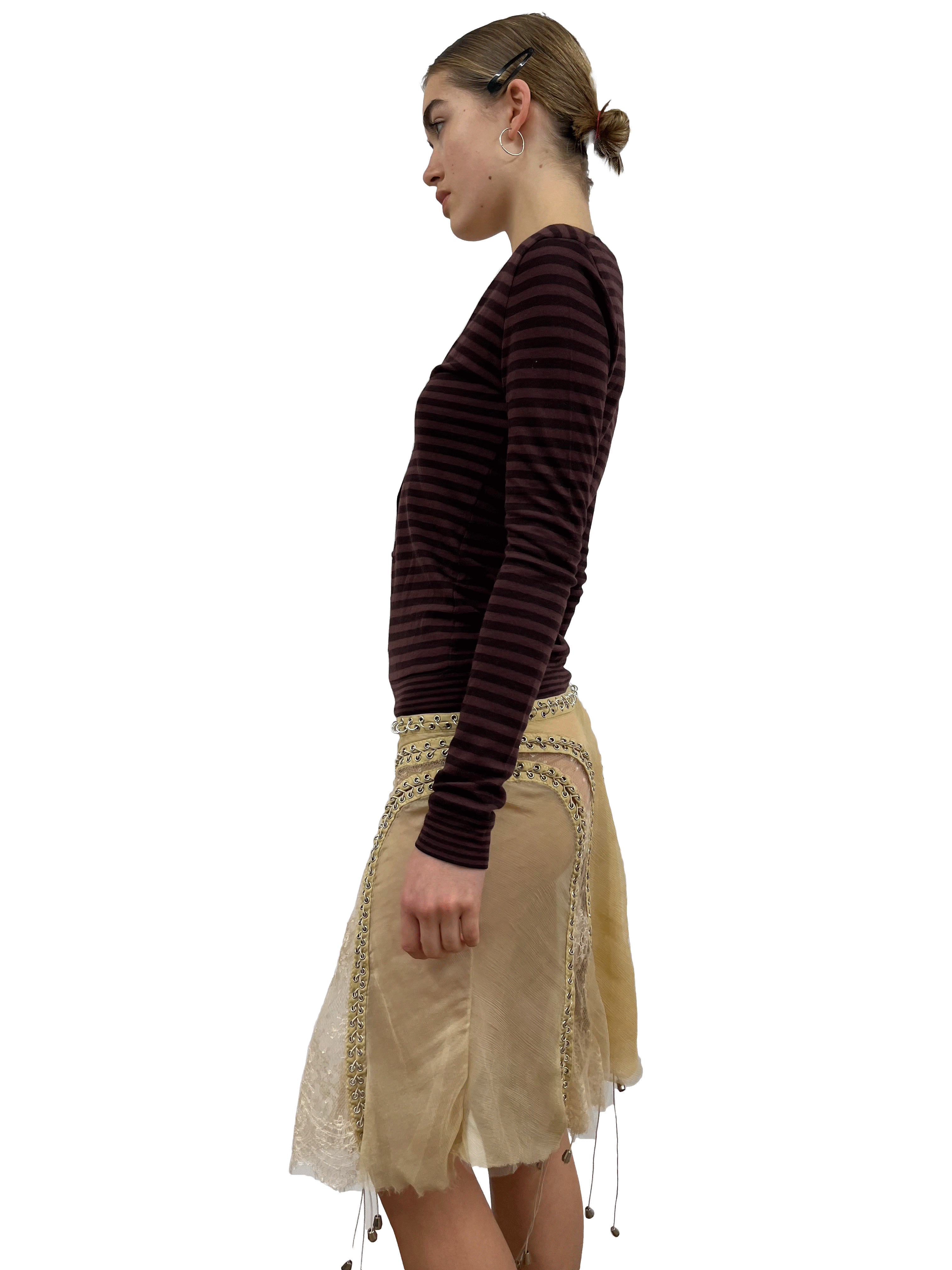 cardigonna burgundy and camel