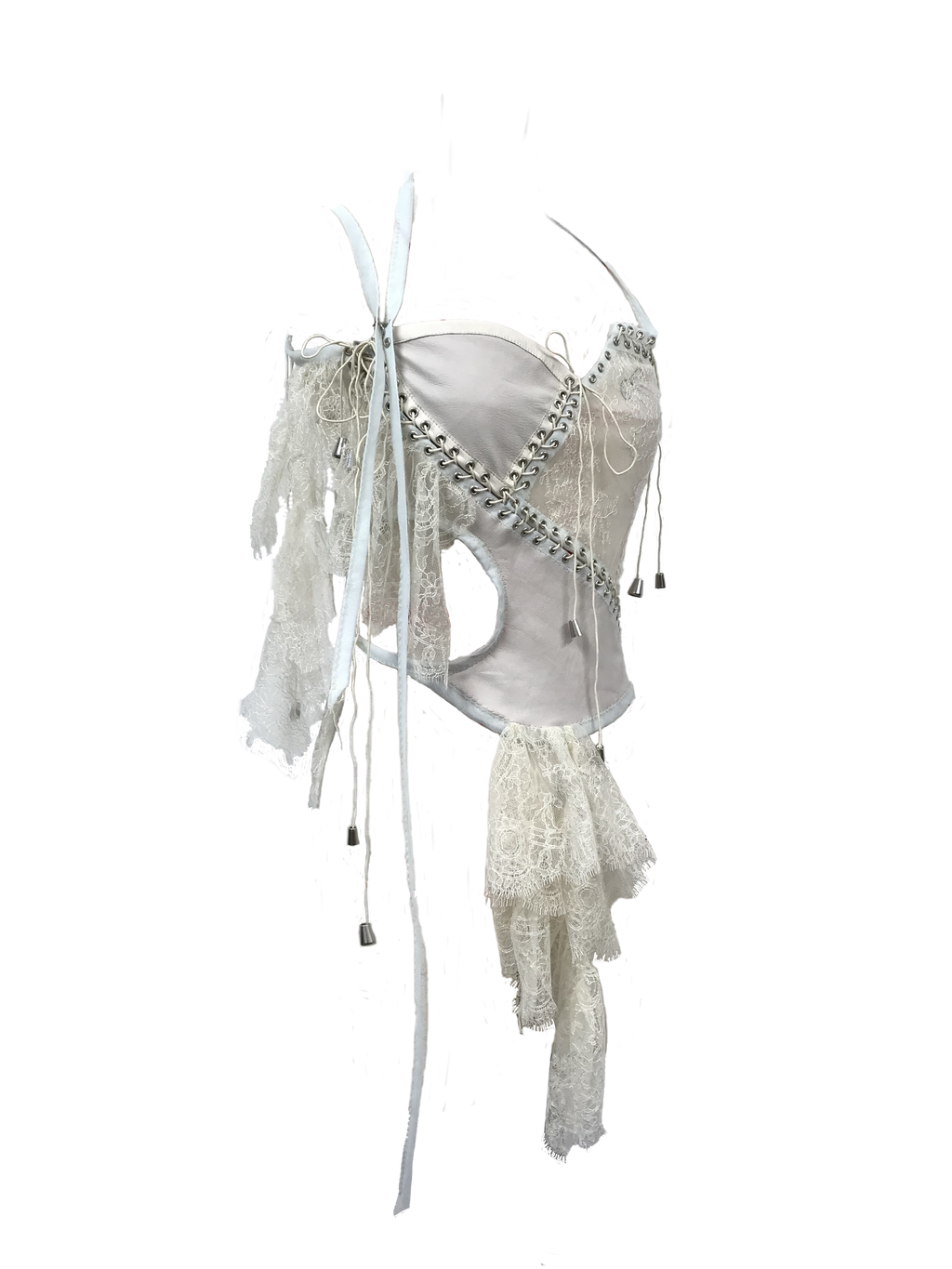 paseillo top in bianco