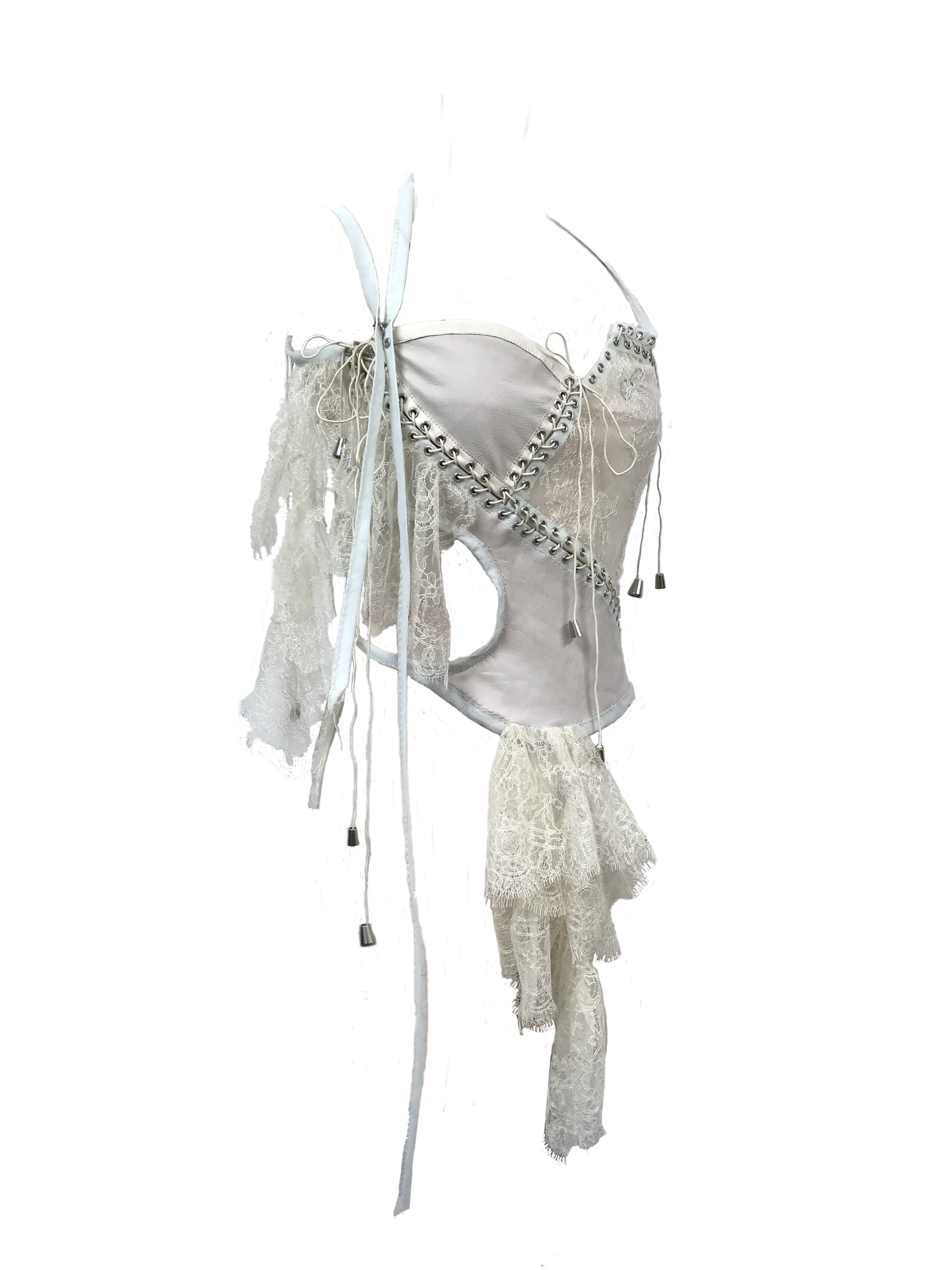 paseillo top in bianco