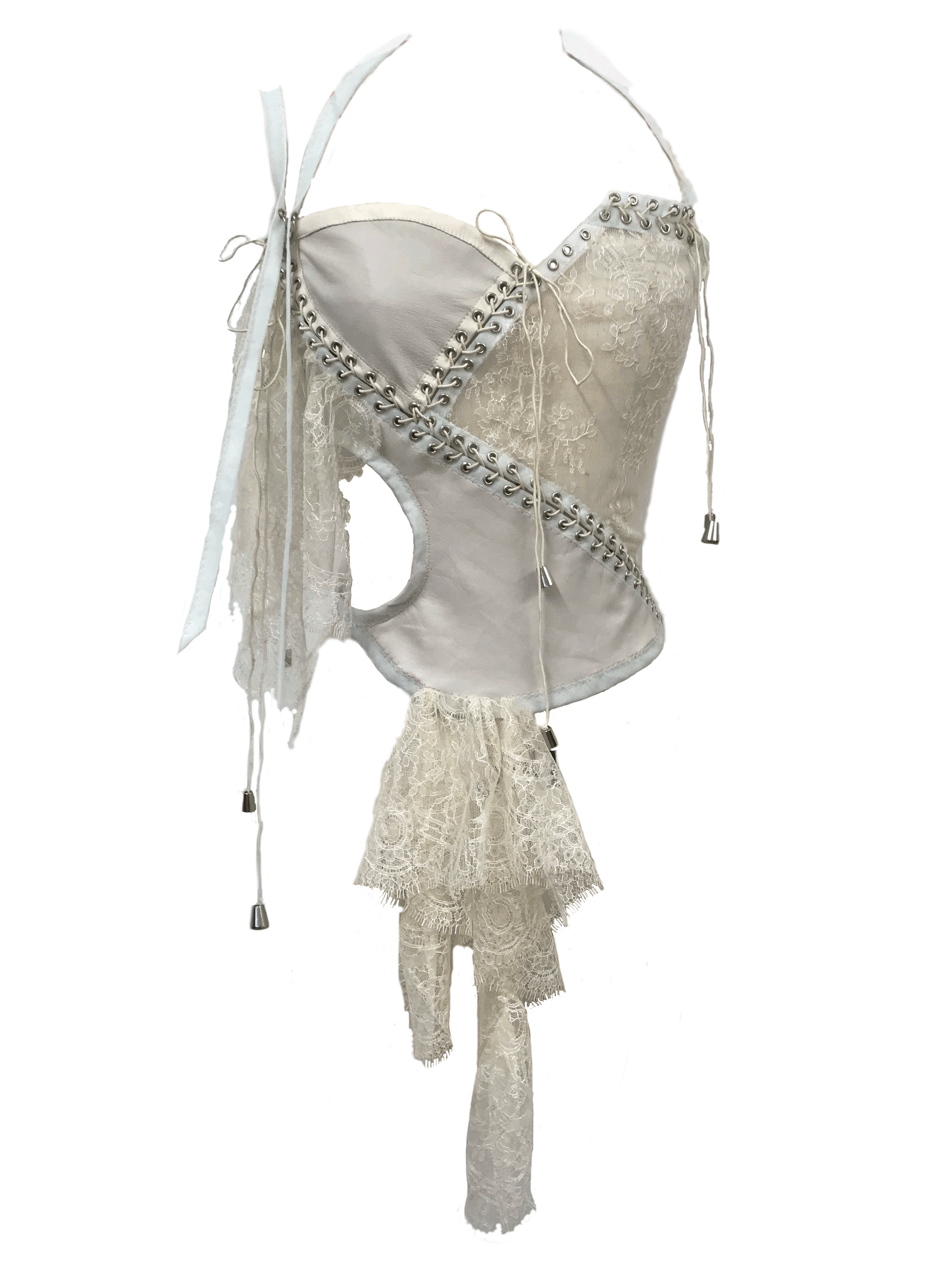 paseillo top in bianco