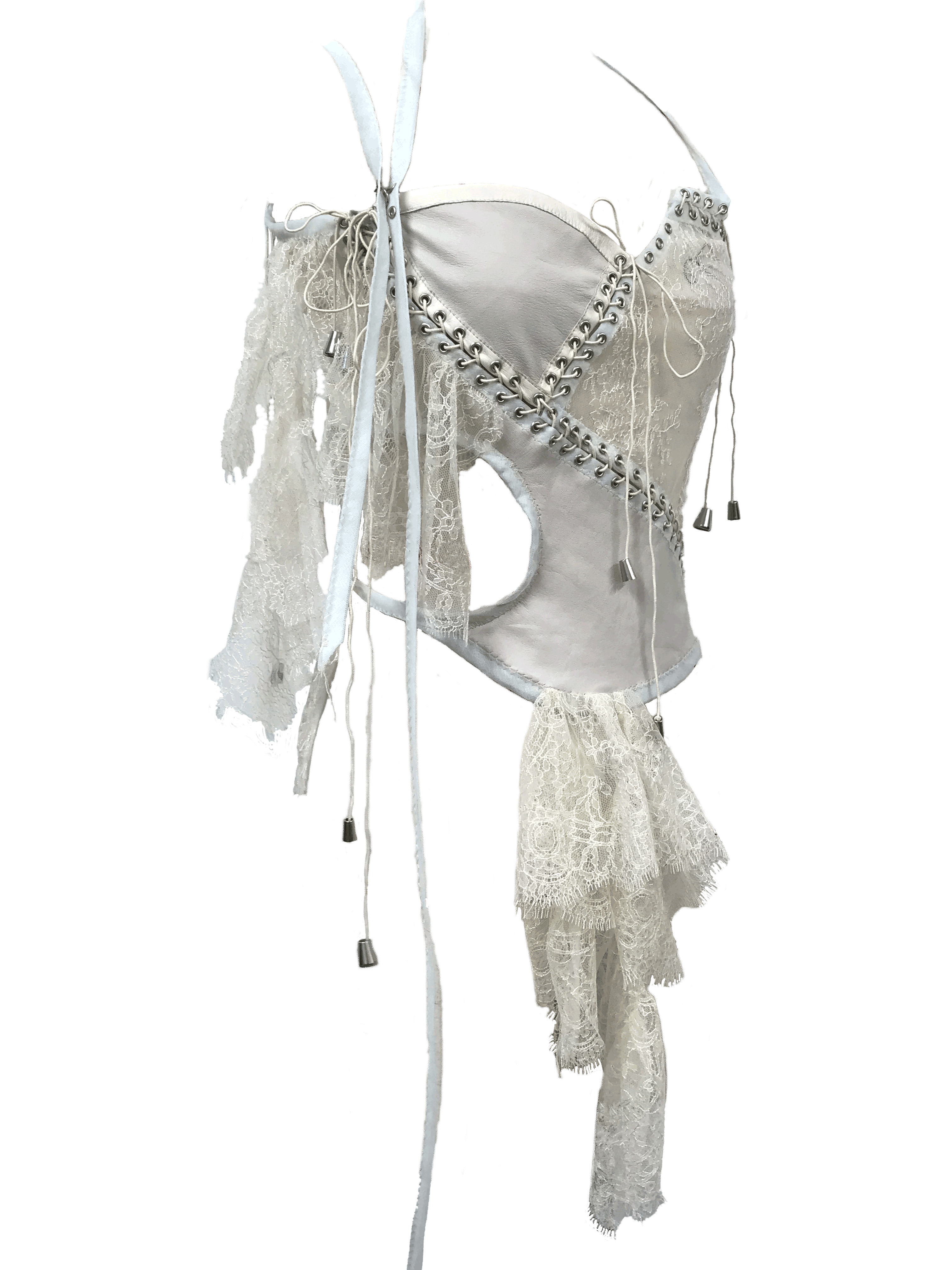 paseillo top in bianco