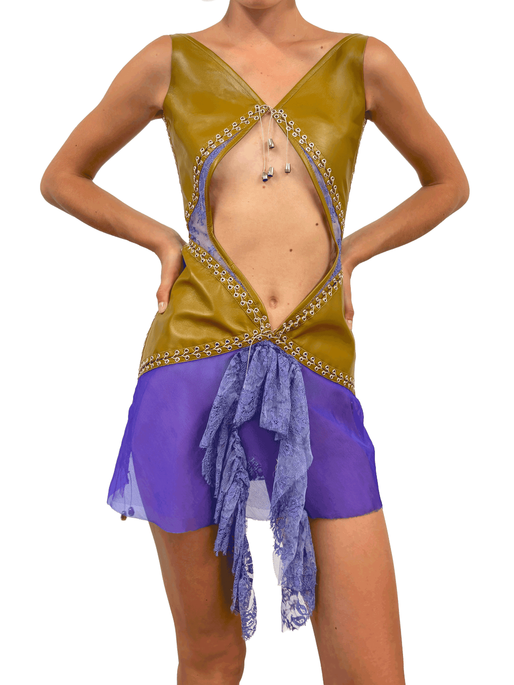 paseillo coctel dress sulfur and viola