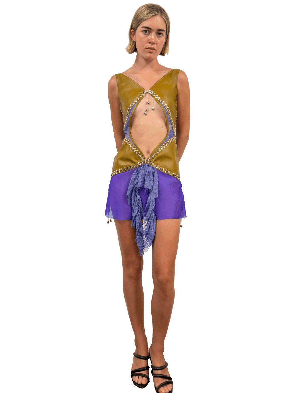 paseillo coctel dress sulfur and viola