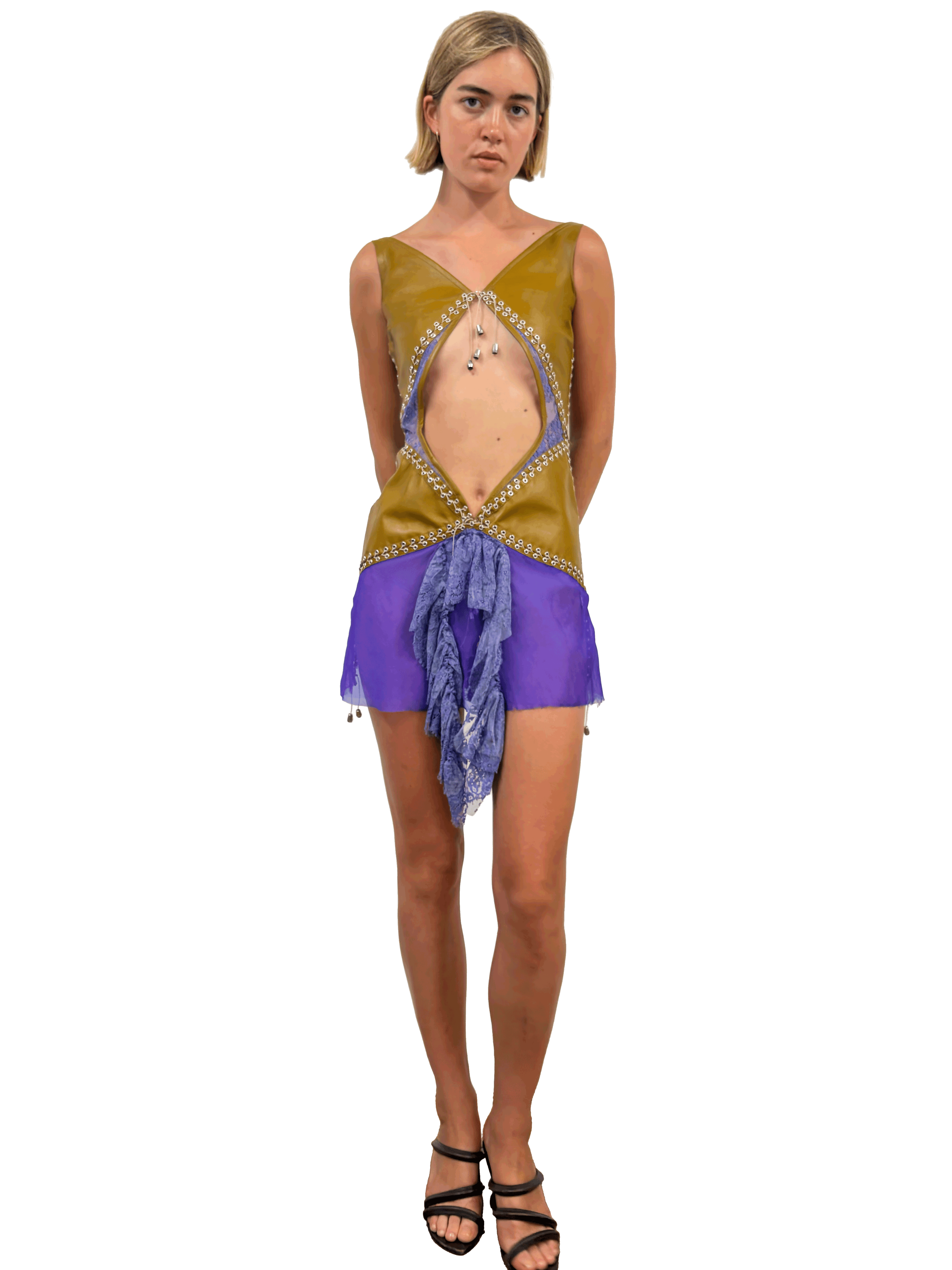paseillo coctel dress sulfur and viola