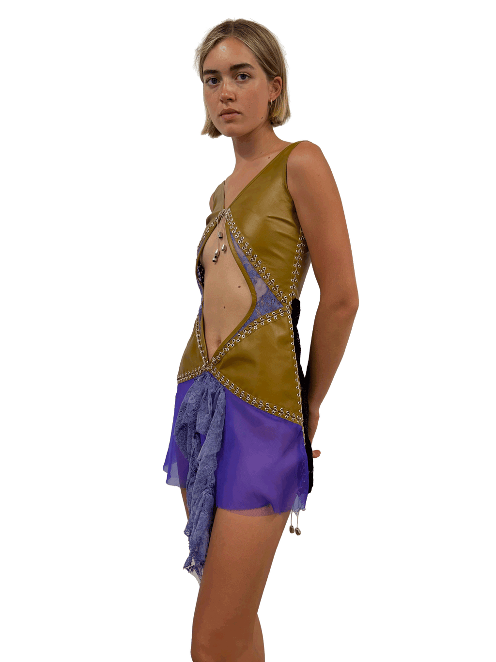 paseillo coctel dress sulfur and viola