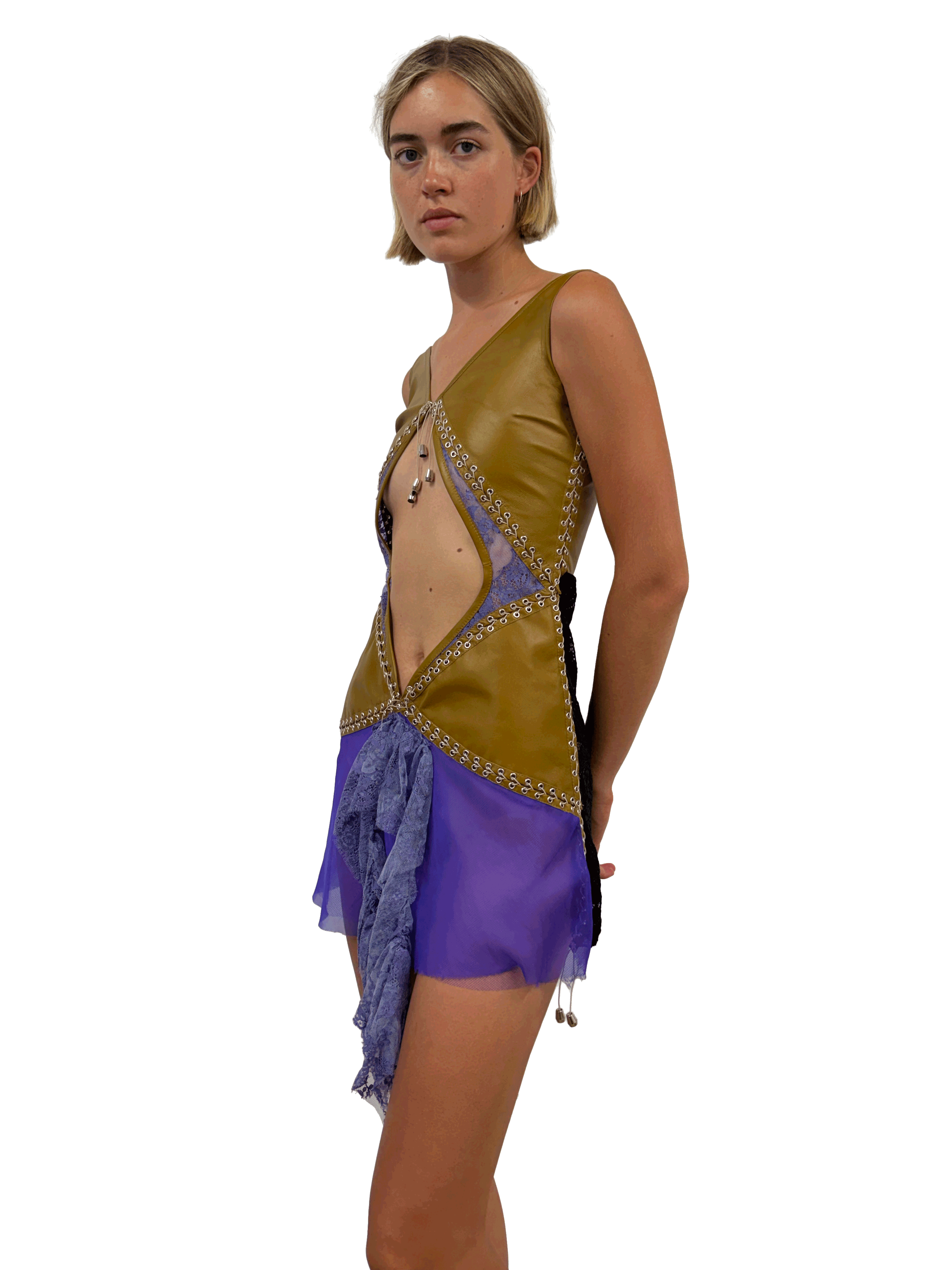 paseillo coctel dress sulfur and viola