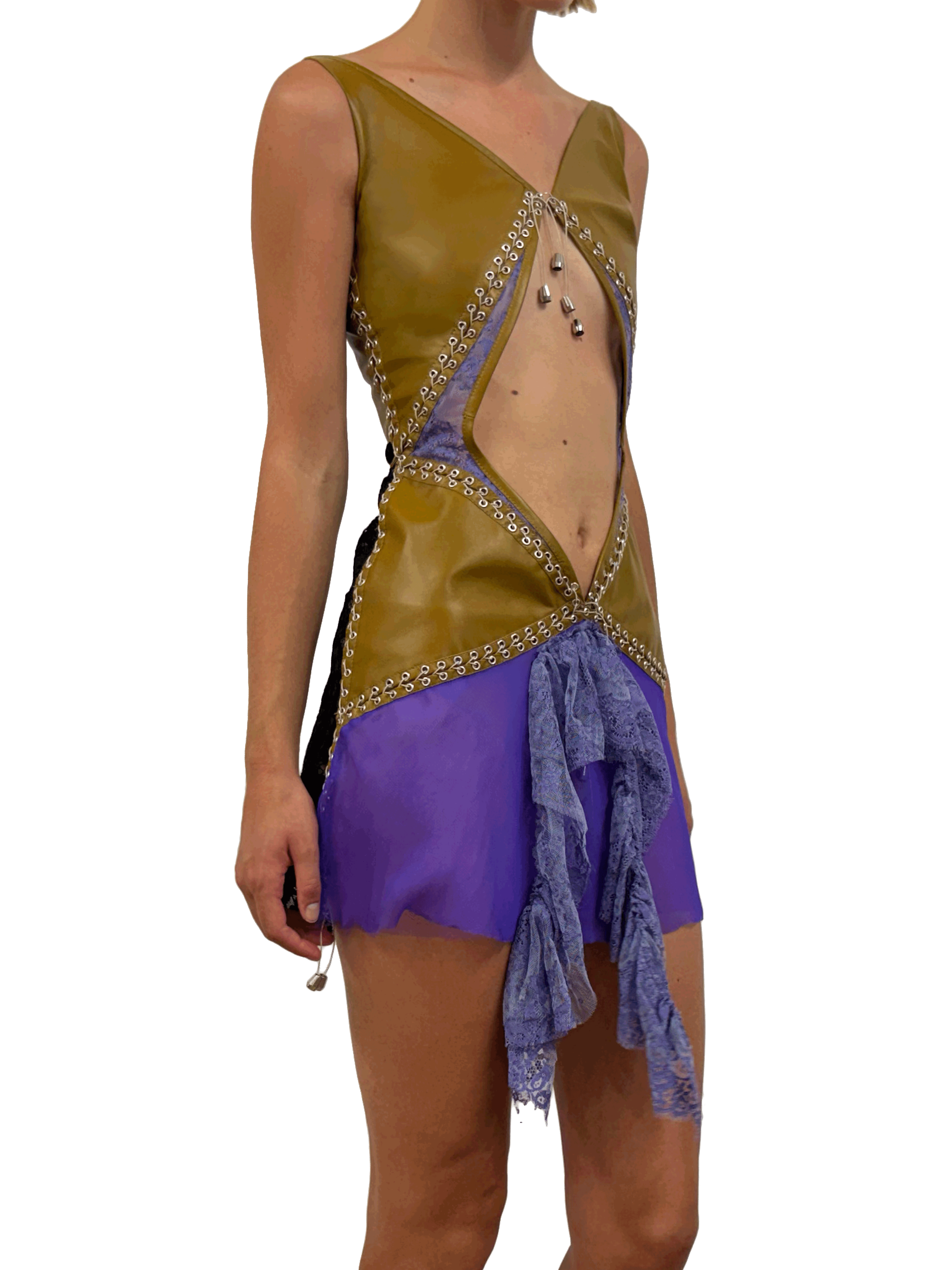 paseillo coctel dress sulfur and viola