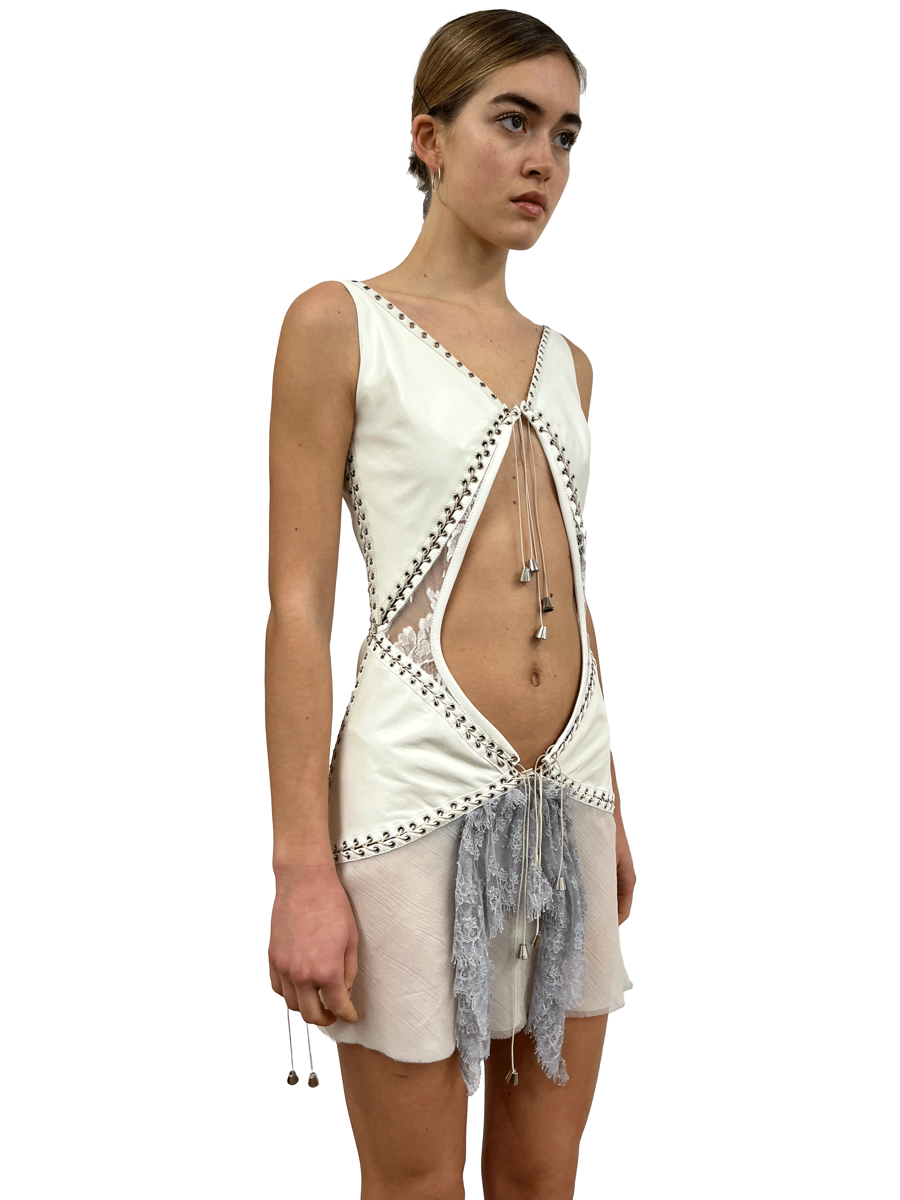 paseillo coctel dress crema